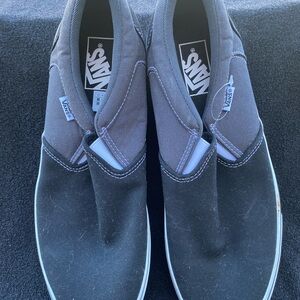 Vans Black Sneakers Classic Skate Style